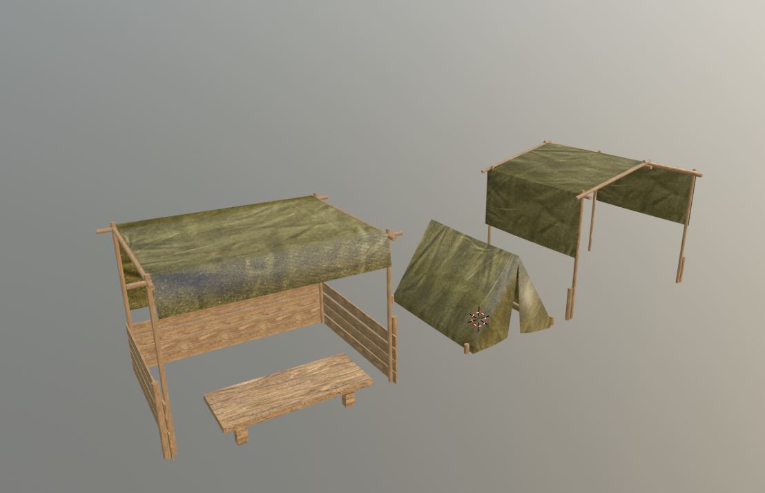  Medieval Tents preview image 1